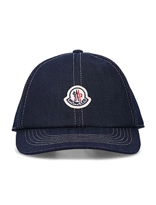 Moncler Contrast-Stitch Baseball Cap