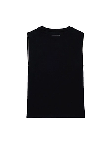 Mm6 Maison Margiela Kids Zip Detailed Sleeveless Top