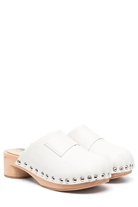 Mm6 Maison Margiela Kids Wooden Toe Clogs