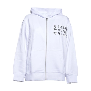 Mm6 Maison Margiela Kids Zip-Up Hoodie