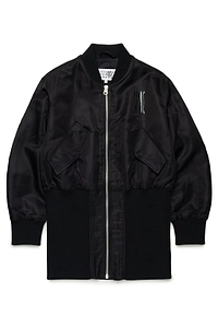 Zipped Bomber Jacket