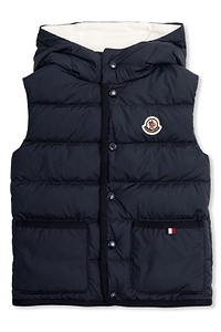 Moncler Enfant Pax Hooded Puffer Gilet