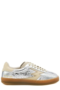 Moaconcept Metallic Low-Top Sneakers