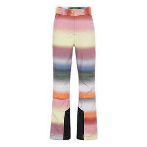 Harlie Stripe-Print Flared Trousers
