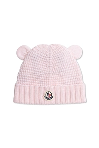 Moncler Enfant Teddy Bear Ears Beanie