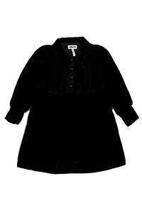 Molo Kids Long Sleeved Velvet Dress