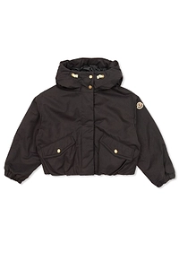 Moncler Enfant Eucalyptus Hooded Down Jacket