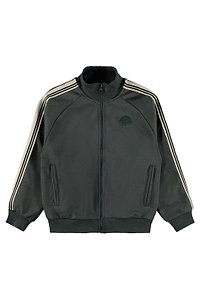 Molo Kids Side-Stripe Zip-Up Jacket