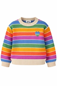 Molo Kids Striped Knitted Jumper