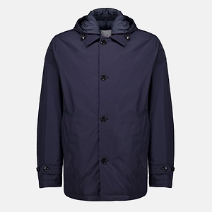 Moncler Evrine Quilted Hooded Coat