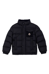 Moncler Enfant Jarek Water-Repellent Short Down Jacket