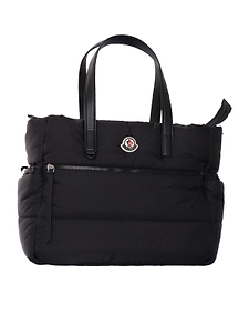 Moncler Enfant Logo Patch Diaper Bag