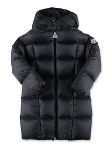 Moncler Enfant Logo Patch Padded Coat