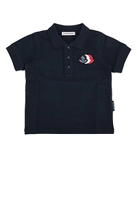 Moncler Enfant Logo Patch Polo Shirt