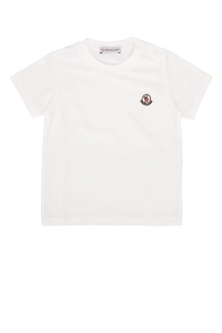 Moncler Enfant Logo Patch Romper