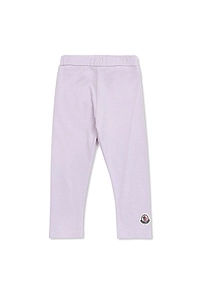 Moncler Enfant Logo Patch Straight-Leg Trousers