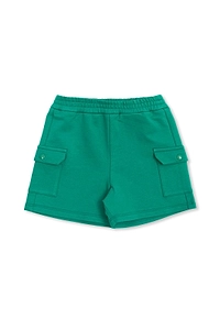 Moncler Enfant Logo Patch Stretched Shorts