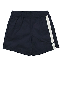 Moncler Enfant Logo Patch Swim Shorts