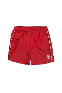 Moncler Enfant Tricolor-Trimmed Swim Shorts