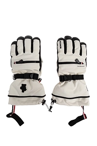 Moncler Grenoble Buckle Detailed Padded Gloves