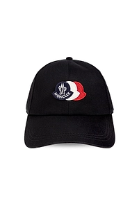 Moncler Logo Patch Baseball Cap
