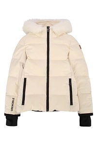 Moncler Grenoble Kids New Guyane Hooded Down Ski Jacket