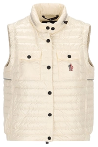 Moncler Grenoble Logo Patch Padded Gilet