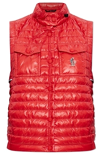 Moncler Grenoble Logo Patch Padded Gilet