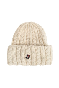 Logo Patch Knitted Beanie