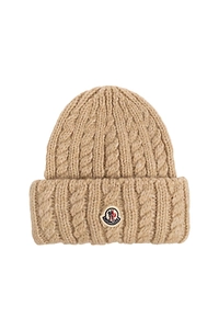 Logo Patch Knitted Beanie