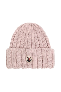 Logo Patch Knitted Beanie