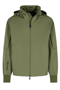 Moncler Grenoble Zip-Up Hooded Jacket