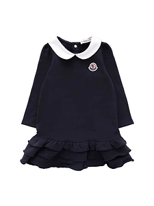 Moncler Ruffled Collar Dress
