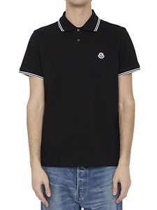 Moncler Logo Patch Polo Shirt