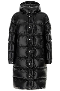 Moncler Hanoverian Logo Patch Quilted Coat