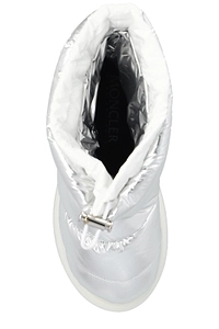 Moncler Logo Patch Puffer Boots