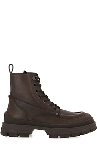 Moncler Hevea City Lace-Up Boots