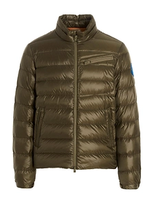 Moncler Logo Patch Quilted Jacket