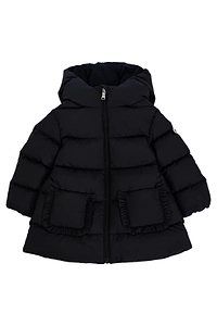 Moncler Hooded Logo Puffer Jacket