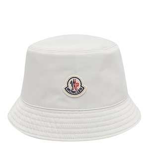 Moncler Logo Patch Reversible Bucket Hat