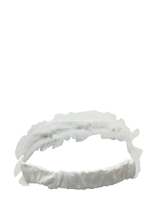 Ruffled Bow Tulle Hairband