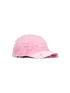 Monnalisa Ruffled Curved Peak Baseball Cap