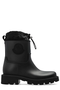 Moncler Kickstream Logo Patch Rain Boots