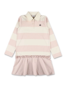 Moncler Striped Polo Dress