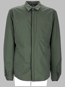 Monobi Hidden Placket Shirt Jacket