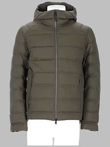 Monobi Hooded Quilted Down Jacket