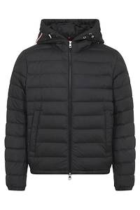 Moncler Vermeille Hooded Short Padded Jacket
