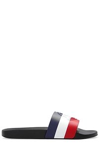 Moncler Basile Logo Embossed Slides