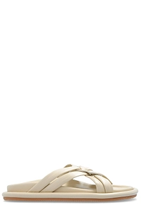 Moncler Logo Embossed Sandals