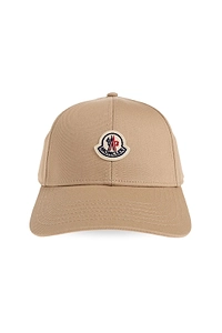 Moncler Logo Patch Baseball Cap